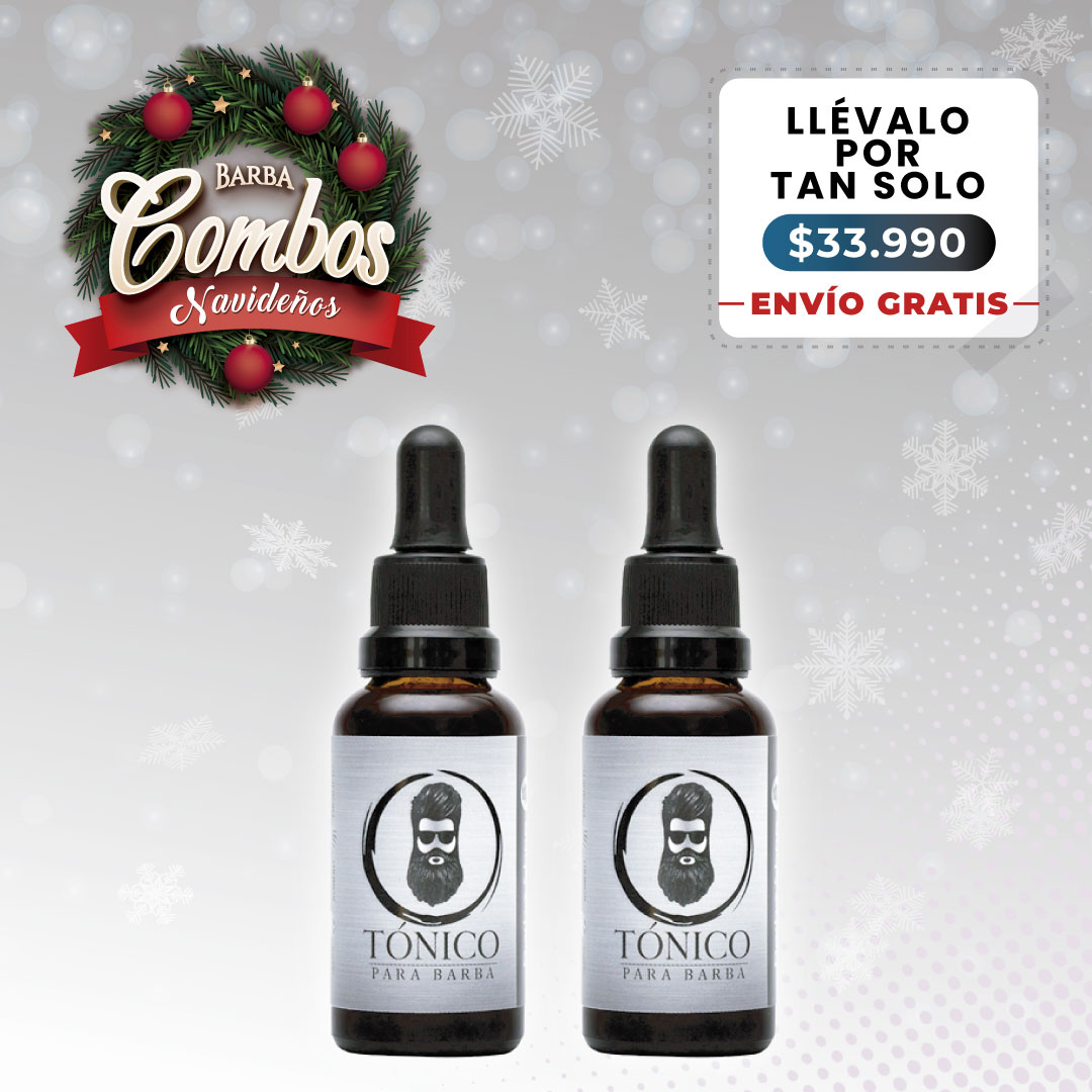 Tónico Para Barba X2 + Envío Gratis