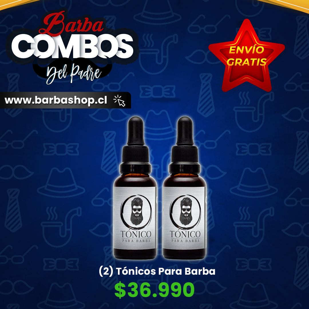 Tónico Para Barba X2 + Envío Gratis